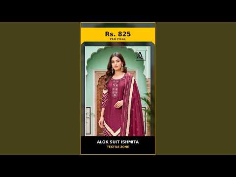 Alok Suit Ishmita – product video thumbnail
