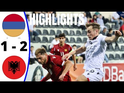 Armenia U21 1-2 Albania U21 | EURO U21 | Highlights and Goals