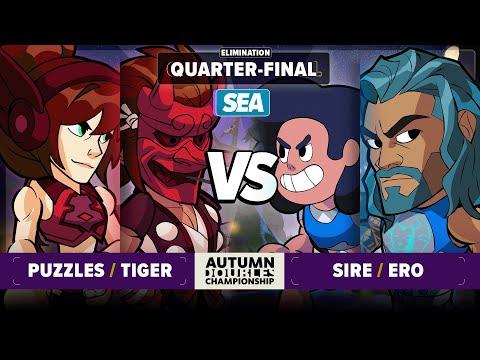 Sire & ero vs Tiger & Puzzles - Elimination Quarter-Final - Autumn Doubles Championship - SEA 2v2
