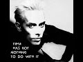 Peter Murphy "Time Has Got Nothing to Do With It"
