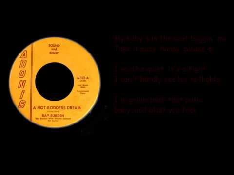 A Hot Rodders Dream Ray Burden with Lyrics