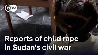 DW News: Harrowing reports of sexual violence against children in Sudan's civil war | DW News