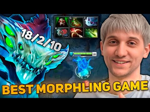BEST MORPHLING GAME by Arteezy in HIGH MMR!