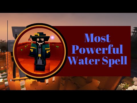 Strongest Water Spell in Ars Nouveau 1.19.2