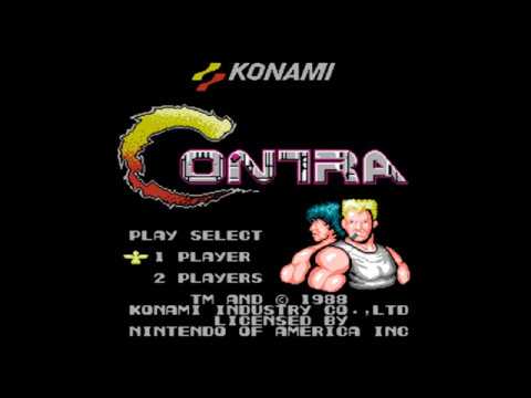 Contra - 8 bit game
