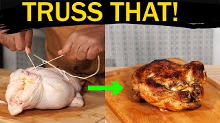 How to Truss a Chicken, Turkey, or Cornish Game Hen