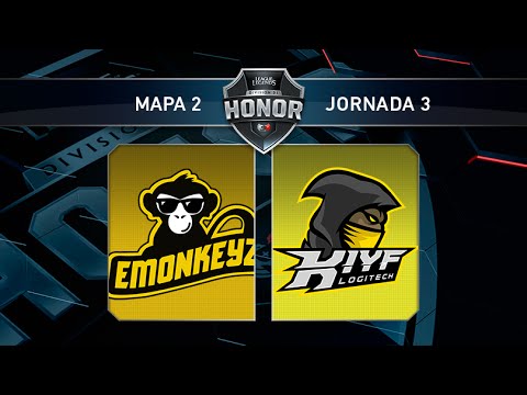 EMONKEYZ vs KIYF LOGITECH - #LoLHonor3 - Mapa 2 - Jornada 3 - T10