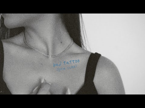 Jessica Baio - bad tattoo (Lyric Video)
