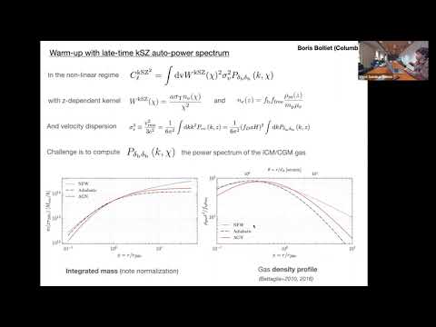 The Kinetic Sunyaev-Zeldovich Effect with Projected Fields - Boris Bolliet