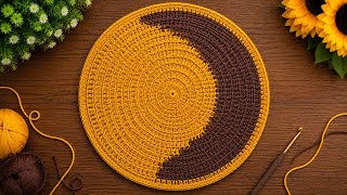 Beautiful Sun-Inspired Crochet Doily Tutorial 