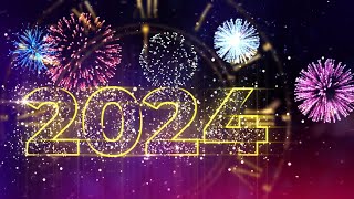 Nieuwjaarskaarten, Happy New Year 2024 Countdown