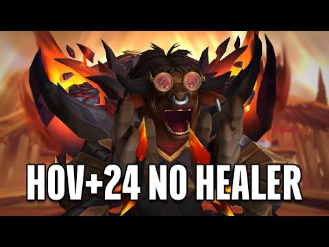 Tyrannical Halls of Valor +24 NO HEALER? Sub rogue POV