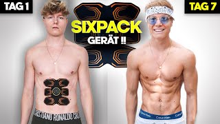 In 1 WOCHE zum Sixpack?! (EMS Bauchtrainer Selbstexperiment)