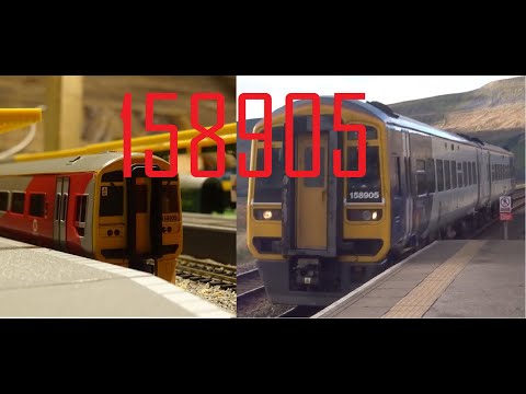 Model vs Reality: Bachmann Class 158 (158095)