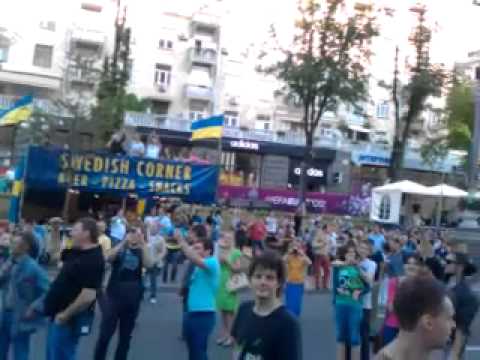 Секунды до начала ЧЕ (видео)