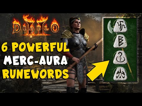 6 Powerful Merc Aura Runewords in Diablo 2 Resurrected / D2R