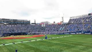 横浜スタジアム 勝鬨花火