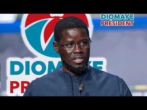 Urgent : Discours de Bassirou Diomaye Faye à l'assemblée générale Diomaye Président