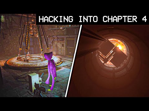 HACKING INTO 'CHAPTER 4' (where we go in ending?) - Poppy Playtime [Chapter 3] Secrets Showcase
