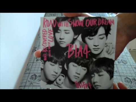 B1A4's 白いキセキ (White Miracle) Unboxing