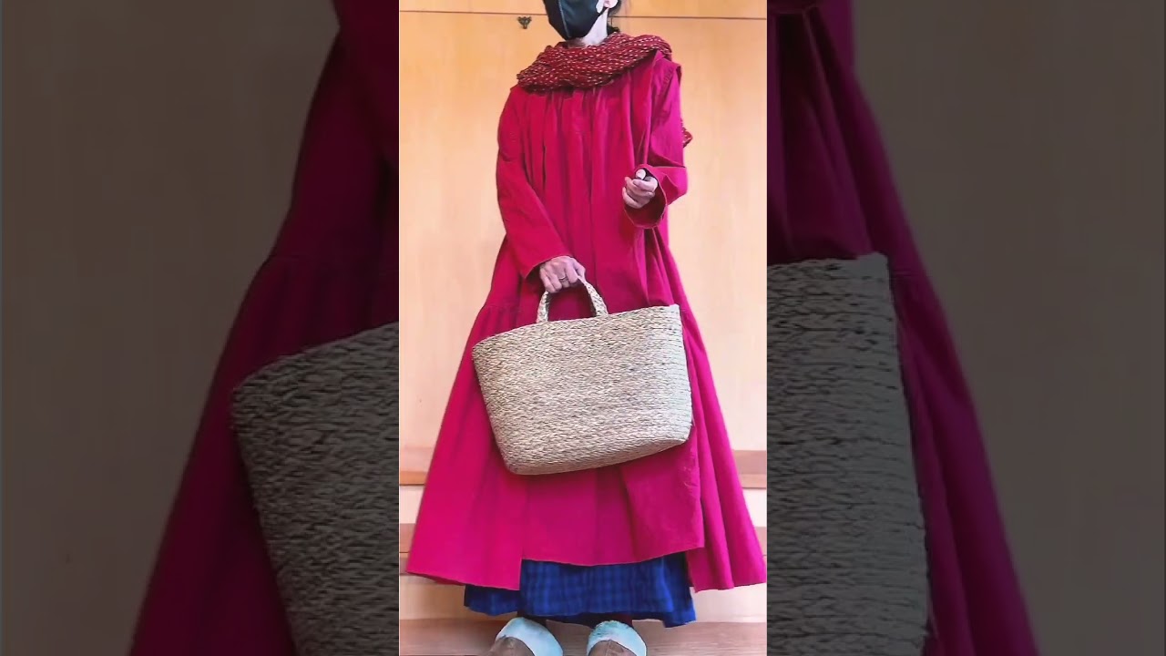 新作の春服紹介中　#sayocafeチャンネル #ハンドメイド服 #新作