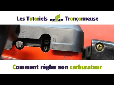 [Tutoriel Tronçonneuse n°12] : Comment régler le carburateur de votre tronconneuse