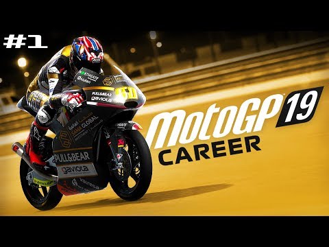 MotoGP 19 Game | Career Mode Part 1 | MOTO3 DEBUT!