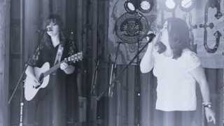 The Secret Sisters song for Alabama "King Cotton" live 2012 in Arkansas Ozarks Forest Wakarusa