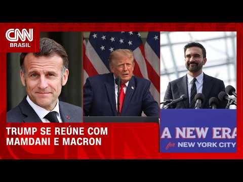 ONU: Trump terá encontros com Mamdani e Macron em Nova York | LIVE CNN