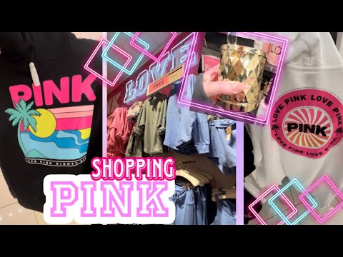 Victoria’s Secret PINK Shopping 2023 Novo na PINK Compre comigo PINK SHOPPING COMPRAS NA PINK