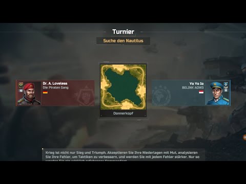 Art of War III; Die Piraten Gang; Tournament:"Search the Nautilus"; Dr. Loveless; LV10 vs LV12