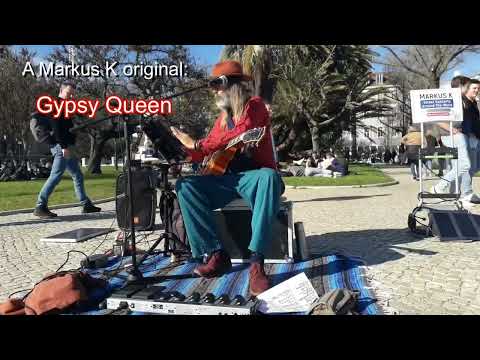 Sunny Sunday Busking in Lisbon - there was dancing!