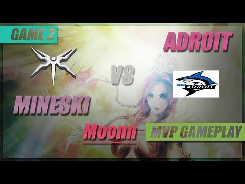 Moonn MVP Gameplay | Mineski vs Adroit | Game 2
