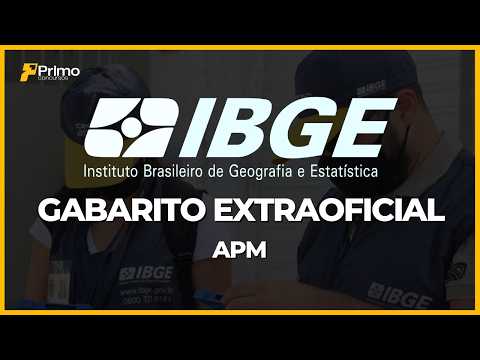 GABARITO EXTRAOFICIAL IBGE 2026 | APM