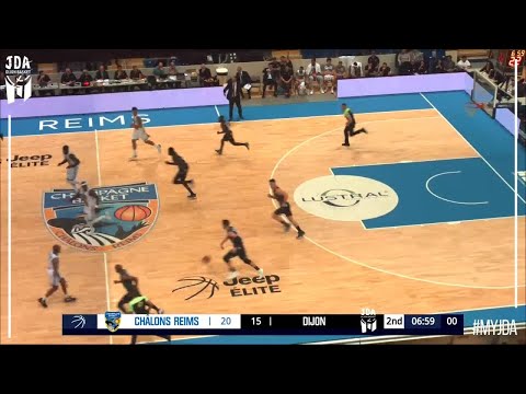 David Holston Points in Châlons Reims vs. Dijon