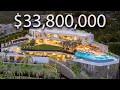 Inside A Futuristic Oasis Mega Mansion With CURVED Infinity Pool