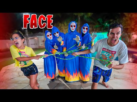 We tied all the faces at once and this happened! - Regret!