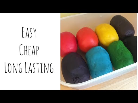 Home Made Play Dough / Doh Recipe