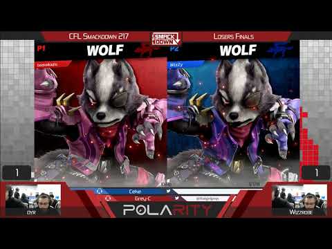 CFL Smackdown Ultimate 217 - Dyr (Wolf, Diddy) vs Wizzrobe (Wolf) - Losers Finals