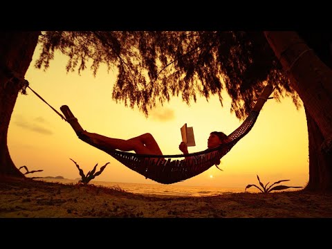 5 horas  de música relaxante, com sons de  água corrente