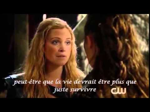 The 100 - Clarke et Lexa -First kiss - 2x14 - VOSTFR