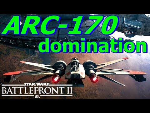 ARC-170 /Starfighter Assault/ Star Wars BATTLEFRONT 2