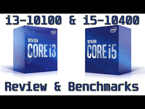 Intel 10th Gen i3-10100 & i5-10400 Review - vs. 9400F, 9600KF, Ryzen 3600, 3300X, 3600X, 2600, 3100
