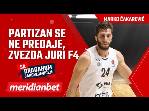 Sa Draganom Jakovljevićem: Marko Čakarević - Partizan je ekipa koja se ne predaje, Zvezda može do F4
