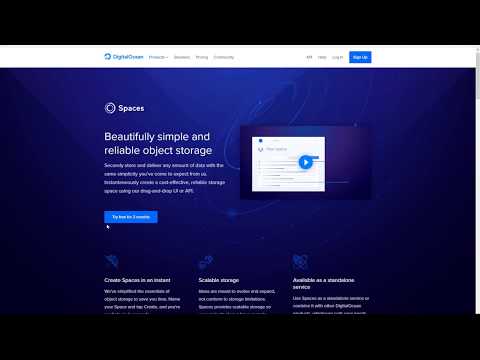 Decent storage offering from DigitalOcean - S3 compatable