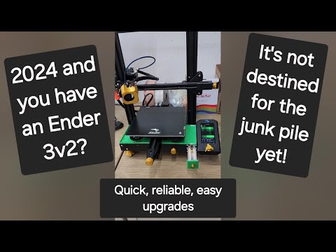 2024: Making an Ender 3 V2 better and more reliable even in 2024. #3dprinting #creality #bambulab