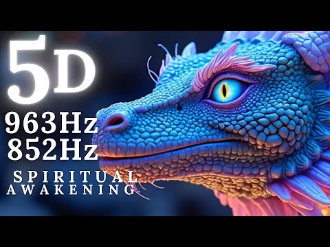 Spiritual Awakening 963Hz 852Hz Dragon Energy 5D Activation
