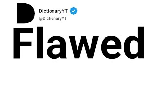Flawed Synonyms | Thesaurus | Similar Words 