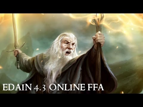 BFME2: Edain 4.3 Online FFA - The Battle of Ring Heroes!