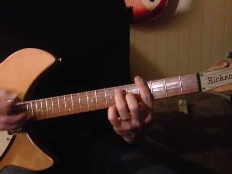 The Jam:  "The Great Depression" (closeup chords) '66 Rickenbacker 335